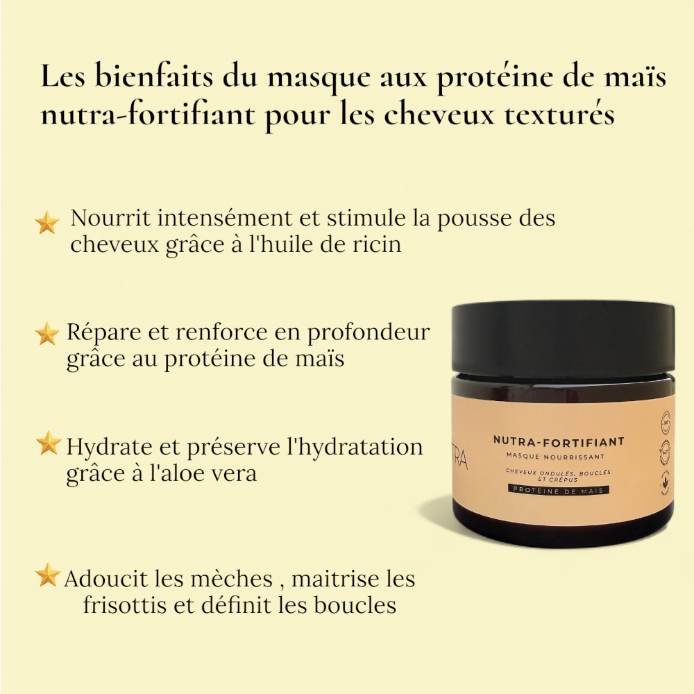 NUTRA-FORTIFIANT: Masque ultra-nourissant et reparateur