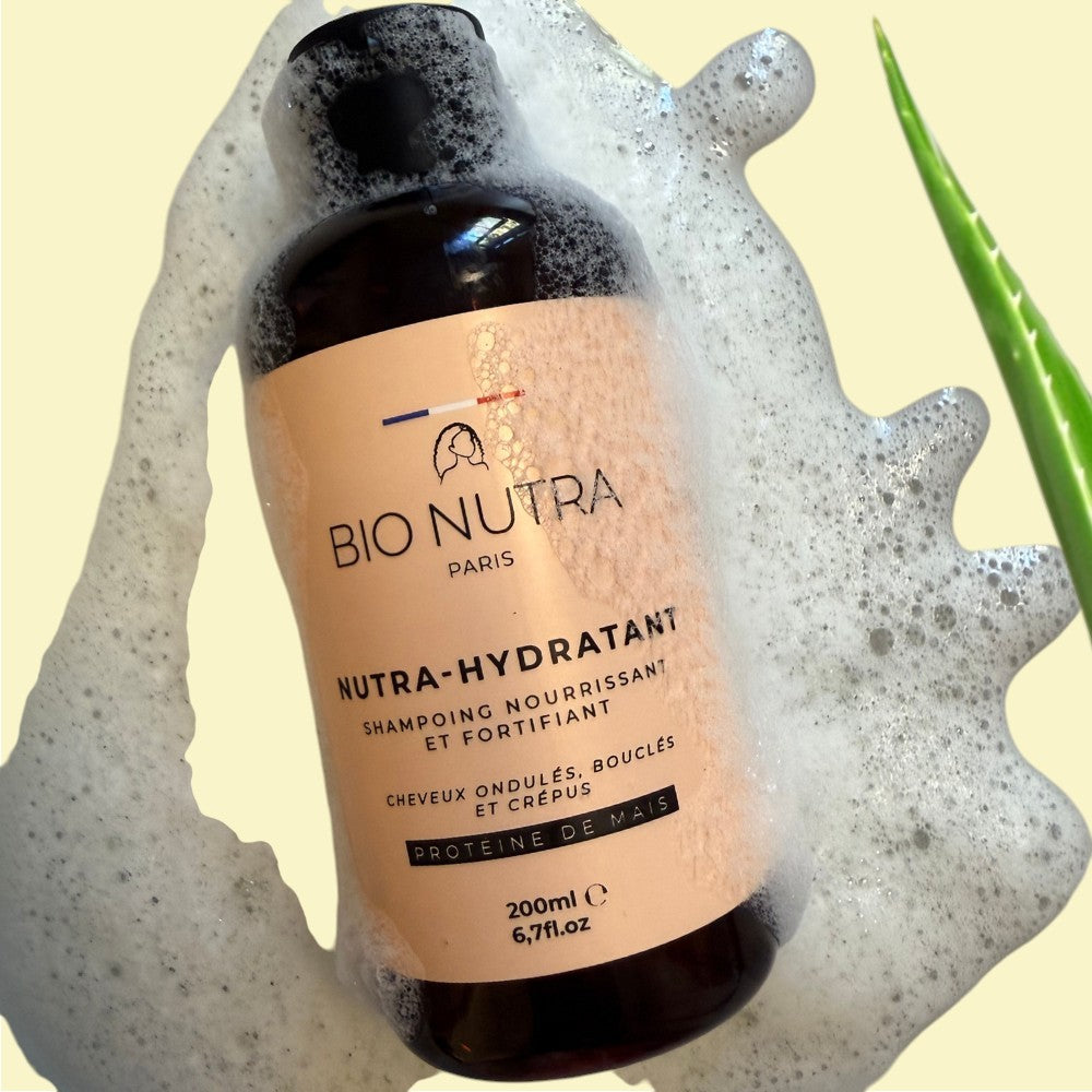 NUTRA-HYDRATANT:  Shampoing nourrissant et hydratant