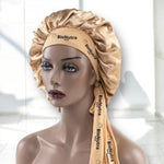 Bonnet de nuit en satin