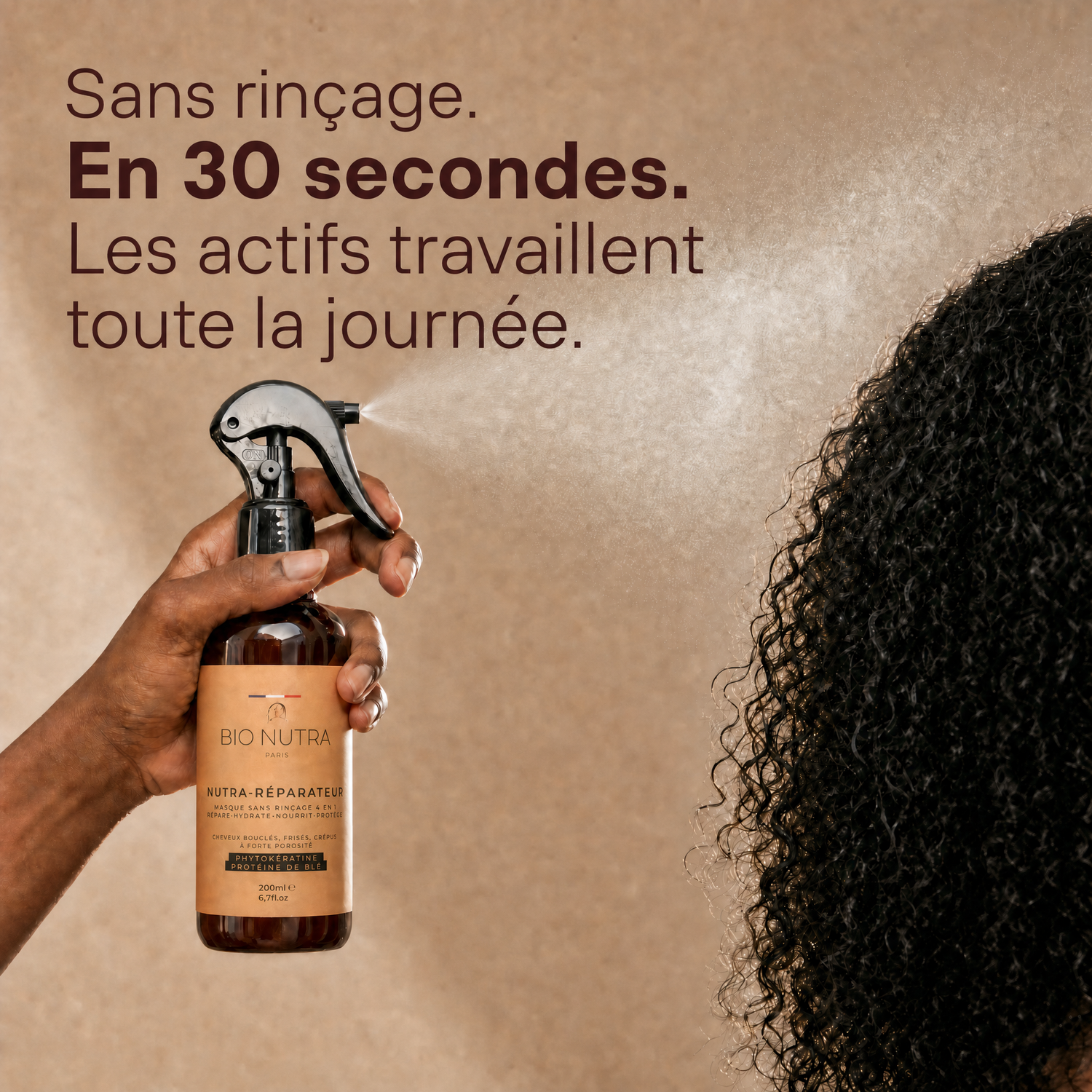 NUTRA-REPARATEUR: Masque sans rinçage réparateur et protecteur